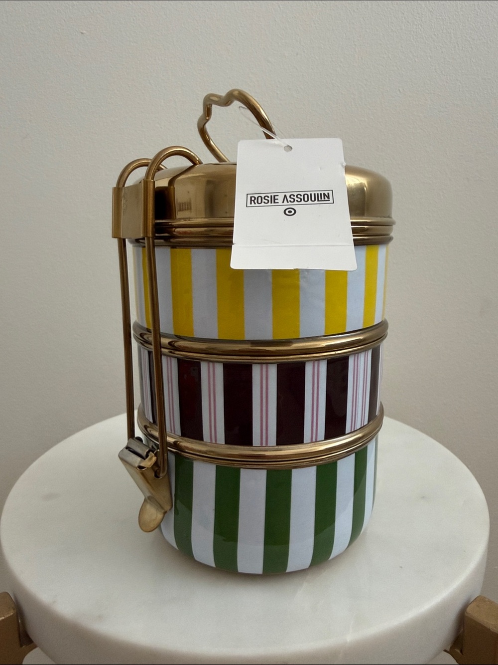 Rosie Assoulin x Target Metal Tiffin Box